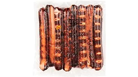 Sahlen's Grilled For You pork and beef smokehouse hot dogs now available for foodservice