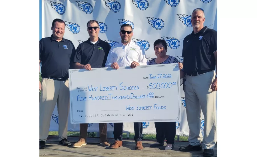 West Liberty Foods donates $500,000 to local school district