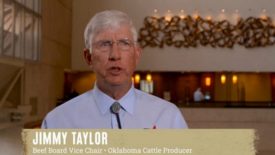 Cattlemen’s Beef Board Vice Chair Jimmy Taylor, a rancher from Cheyenne, Okla., discusses the importance of international demand for U.S. beef in the Beef Board video series The Drive in Five
