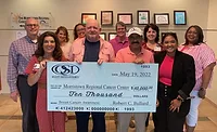 QSI donates to Morristown Regional Cancer Center in honor of breast cancer awareness