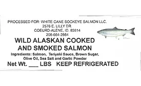 Wild Alaskan cooked and smoked salmon recalled due to undeclared wheat and soy