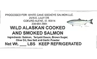 Wild Alaskan cooked and smoked salmon recalled due to undeclared wheat and soy Wild Alaskan cooked and smoked salmon recalled due to undeclared wheat and soy