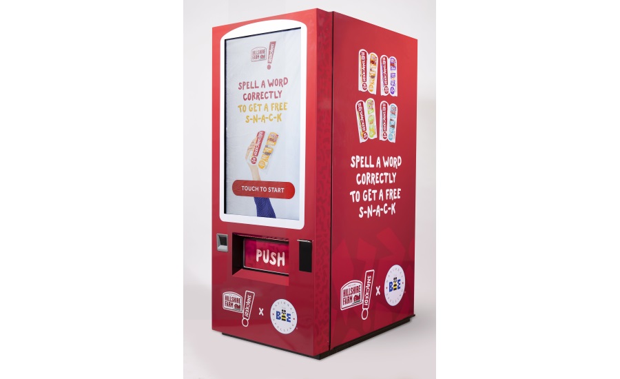 Hillshire Farm SNACKED! brand launches first-ever 'pay with words' vending machine