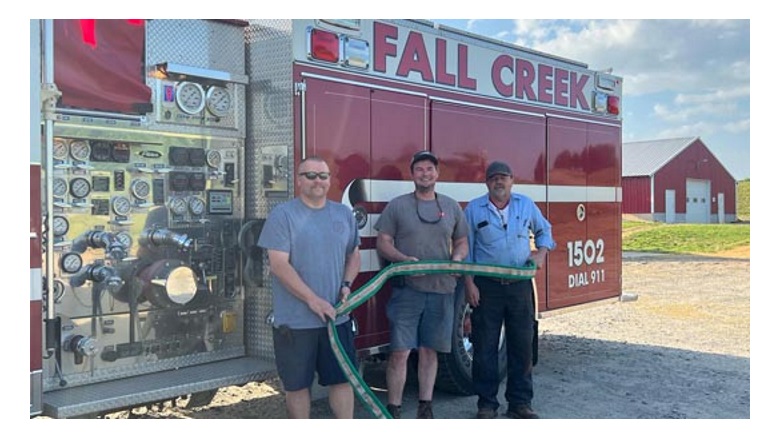 Perdue Farms supports Fall Creek Community Volunteer Fire Dept. in North Carolina