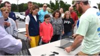 Perdue Associates build oyster cages in support of bay watershed renovation