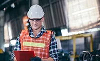 construction worker in hard hat