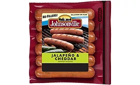 Johnsonville Sausage worked with Presto Products Company to develop a study, double-zipper closure for their smoked and cooked sausage product packaging