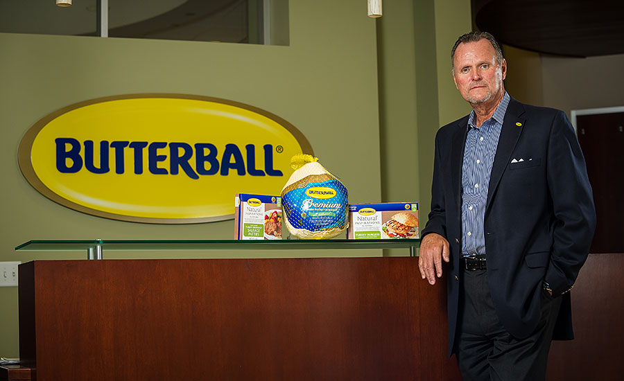 Kerry Doughty, president and CEO of Butterball LLC