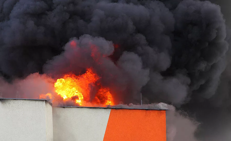 A fire and associated sprinkler activation is estimated to have caused tends of thousands of dollars of damage to a furniture store in West Lebanon, Vt.