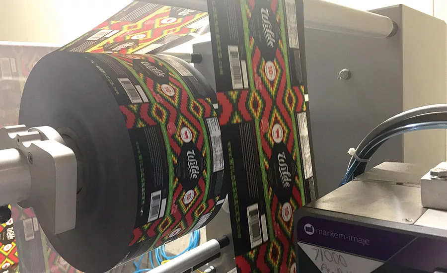 The Pack 101 is capable of packaging 150 bars per minute
