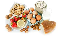 The food ingredients that cause the vast majority of allergic reactions include milk, eggs, fish, shellfish, tree nuts, peanuts, wheat and soybeans