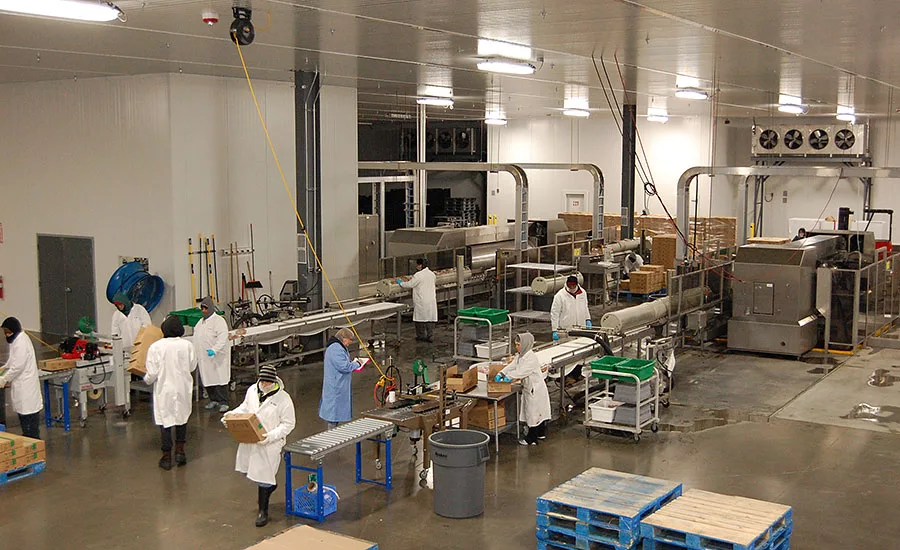 Inside the Universal Pasteurization processing facility
