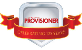 The National Provisioner's 125th anniversary logo
