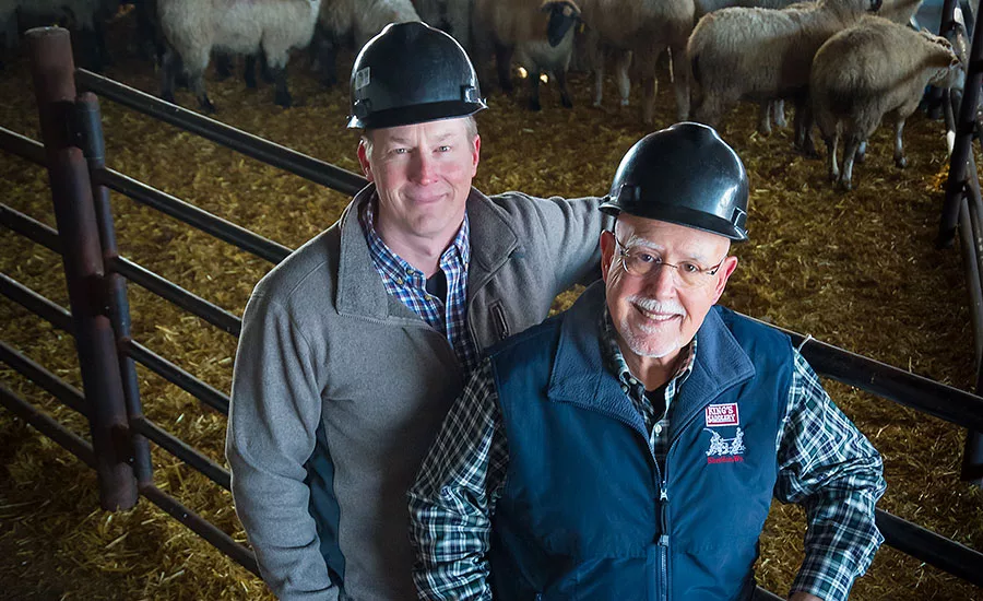 Ernie Davis, COO, and Dennis Stiffler, CEO of Mountain States Rosen