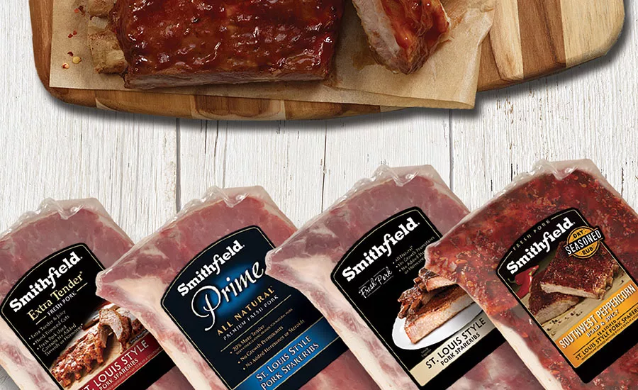 Smithfield Prime pre-seasoned barbecue meals