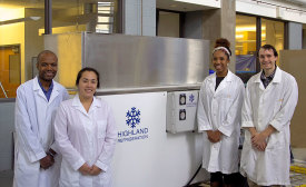 Researchers at the Georgia Tech Research Institute are exploring the use of ice slurry as an alternative chilling medium for poultry processing