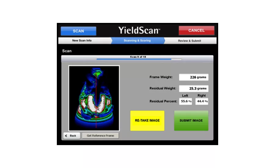 YieldScan reading