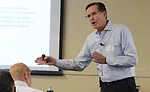 Dan Basse, president of AgResource Co., speaks at the 2016 Feeding Quality Forum