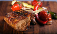 American lamb is a prominent protein in upscale restaurants