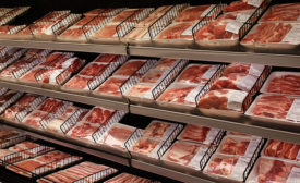 The 2015 National Meat Case Study shows case-ready product occupies 75 percent of meat case space