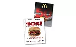 The "100th Anniversary of the American Hamburger" and "50 Years Built on a Handshake" covers