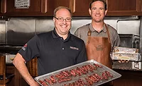 Howard Bender and Brett Erickson Howard Bender, CEO, Schmaltz Retail Products, and Brett Erickson, director, Value-Added Products, Certified Angus Beef LLC