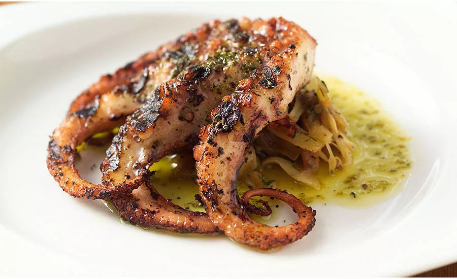 Grilled octopus is up 140 percent in menu penetration