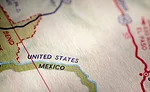 Map of U.S.-Mexico Border