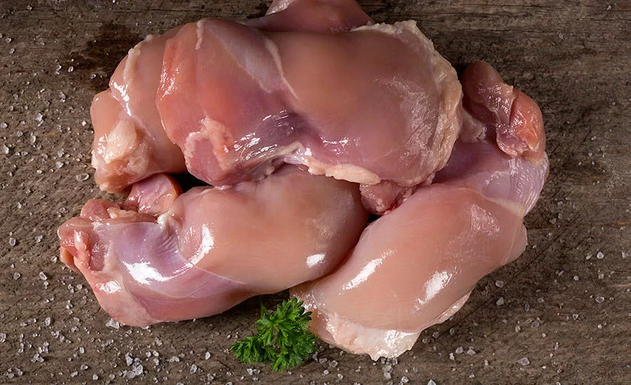 Raw chicken