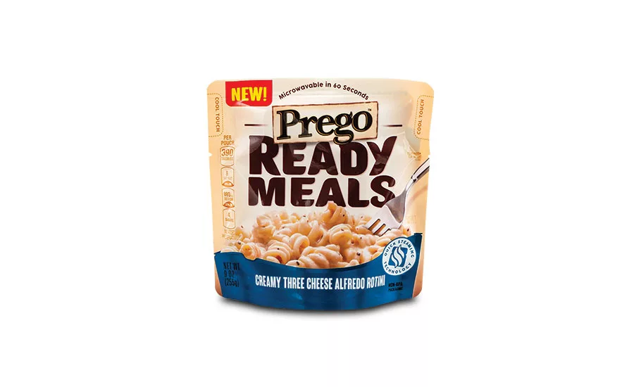 Campbell’s Ready Meals self-venting retort pouch