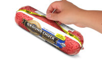 Cargill Our Certified chub packaging for ground beef