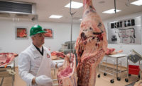 New meat fabrication room at the Certified Angus Beef Culinary Center