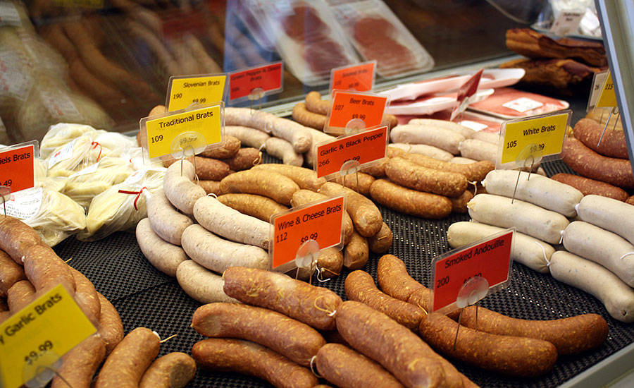 Sausages with Natural Casings