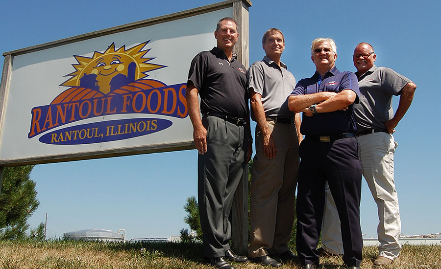 David Bulgarelli, Dave Piotrowski, James Jendruczek and Michael Lookingland, of Rantoul Foods
