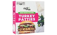 Mighty Spark Food Queso Fresco & Jalapeno Turkey Patties