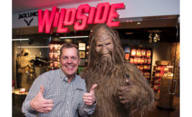 Troy Link, President and CEO of Jack Link's Protein Snacks, and Sasquatch