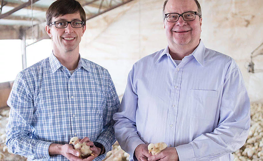 Blake Evans and Gerald Lessard of Crystal Lake Farms