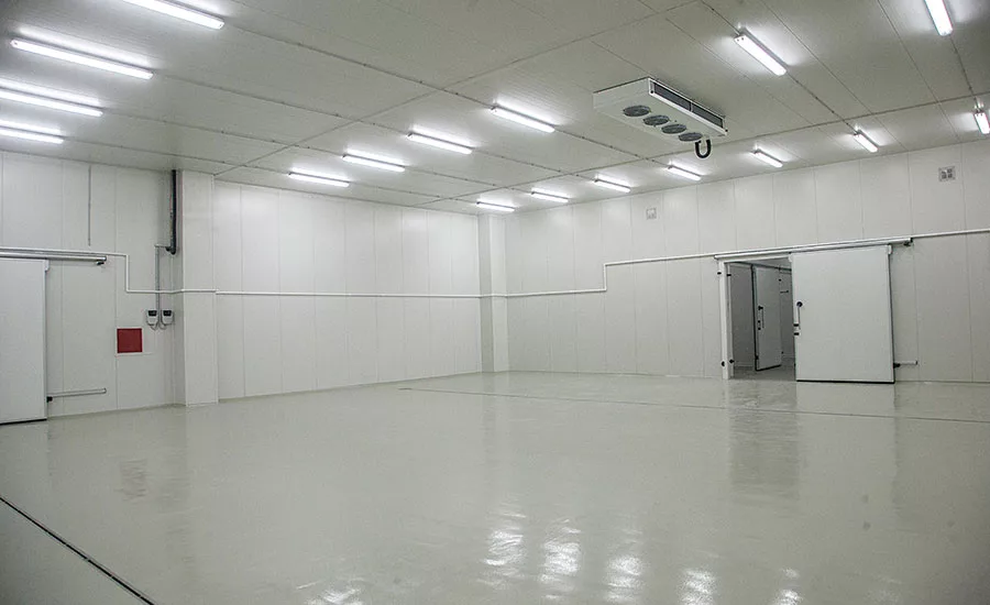 Inside View of a Food Facility Following Sanitary Design Principles