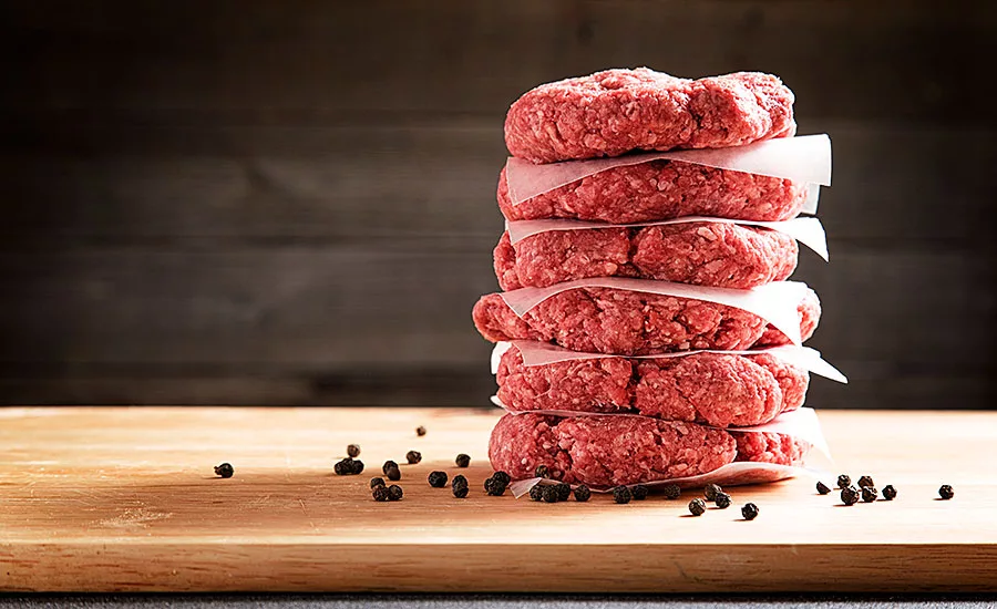Interleaving Ground Patties