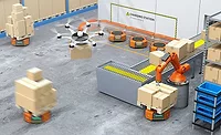 Robots in Production Facility