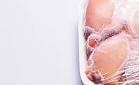 Packaged Chicken with Freezer Burn