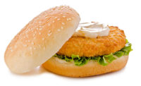 Breaded Chicken Patty Sandwich