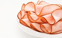 Deli Meat on Plate Deli Meat on Plate