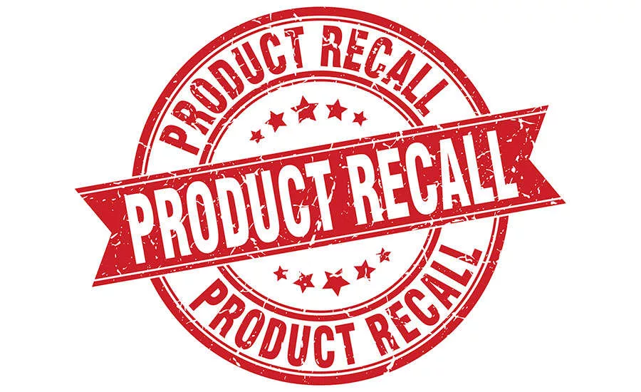 Product Recall Stamp
