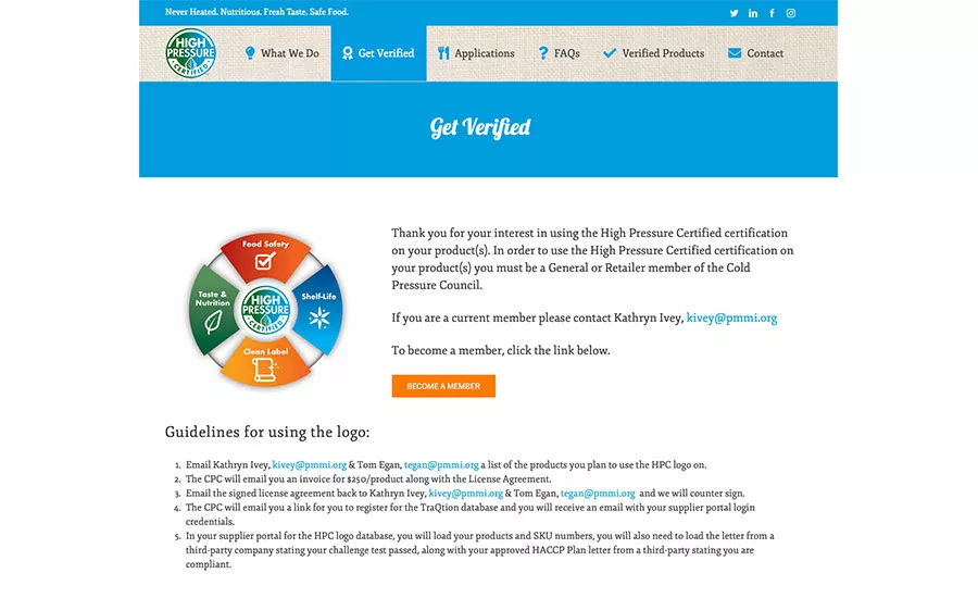 Finding the right HPP Solution - Get Verified