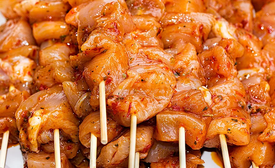 Cleaning up marinades one