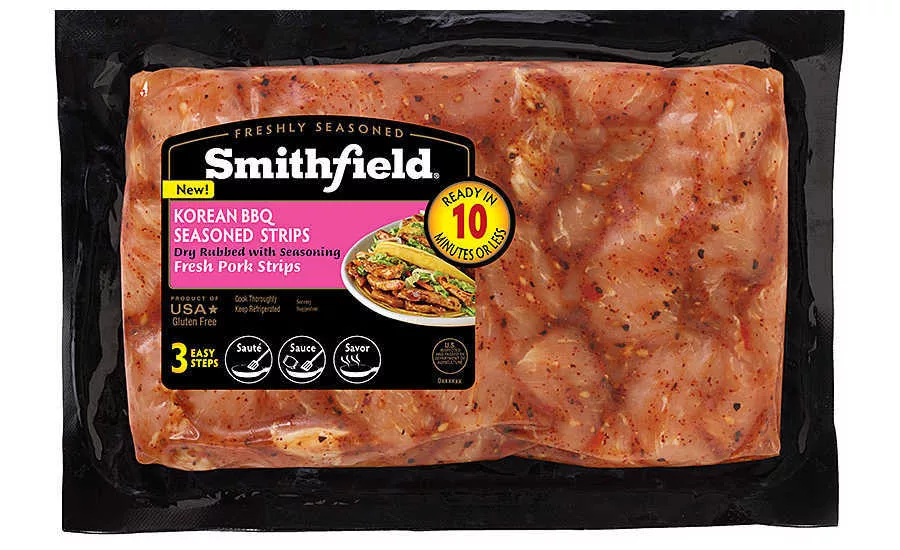 Smithfield Korean BBQ Seasoned Pork Strips