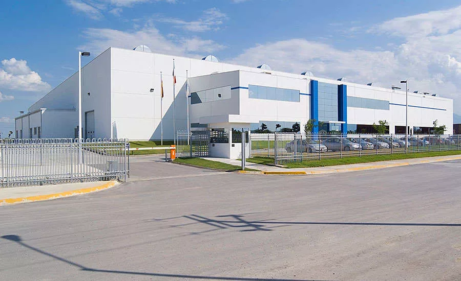 Gate Surrounding Meat Plant
