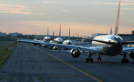 Lineup of Airplanes