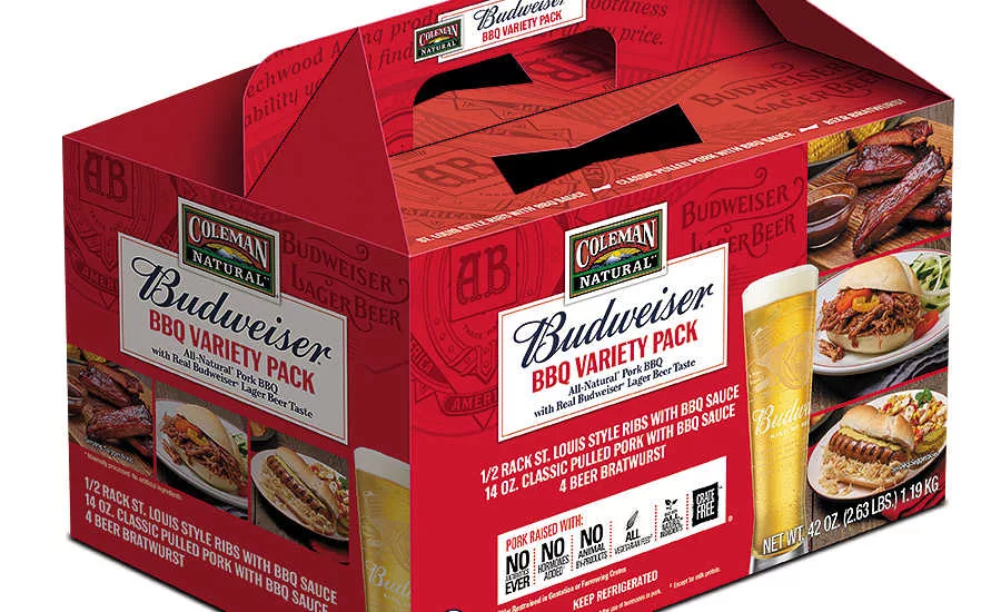 Coleman Natural and Budweiser BBQ Variety Pack